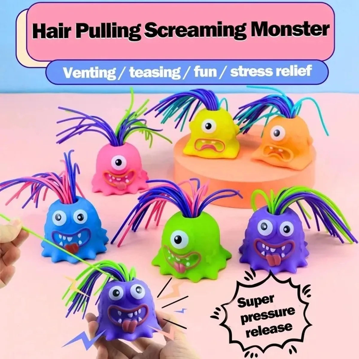 Kids Education Yes - New Novelty Funny Hair Pulling Will