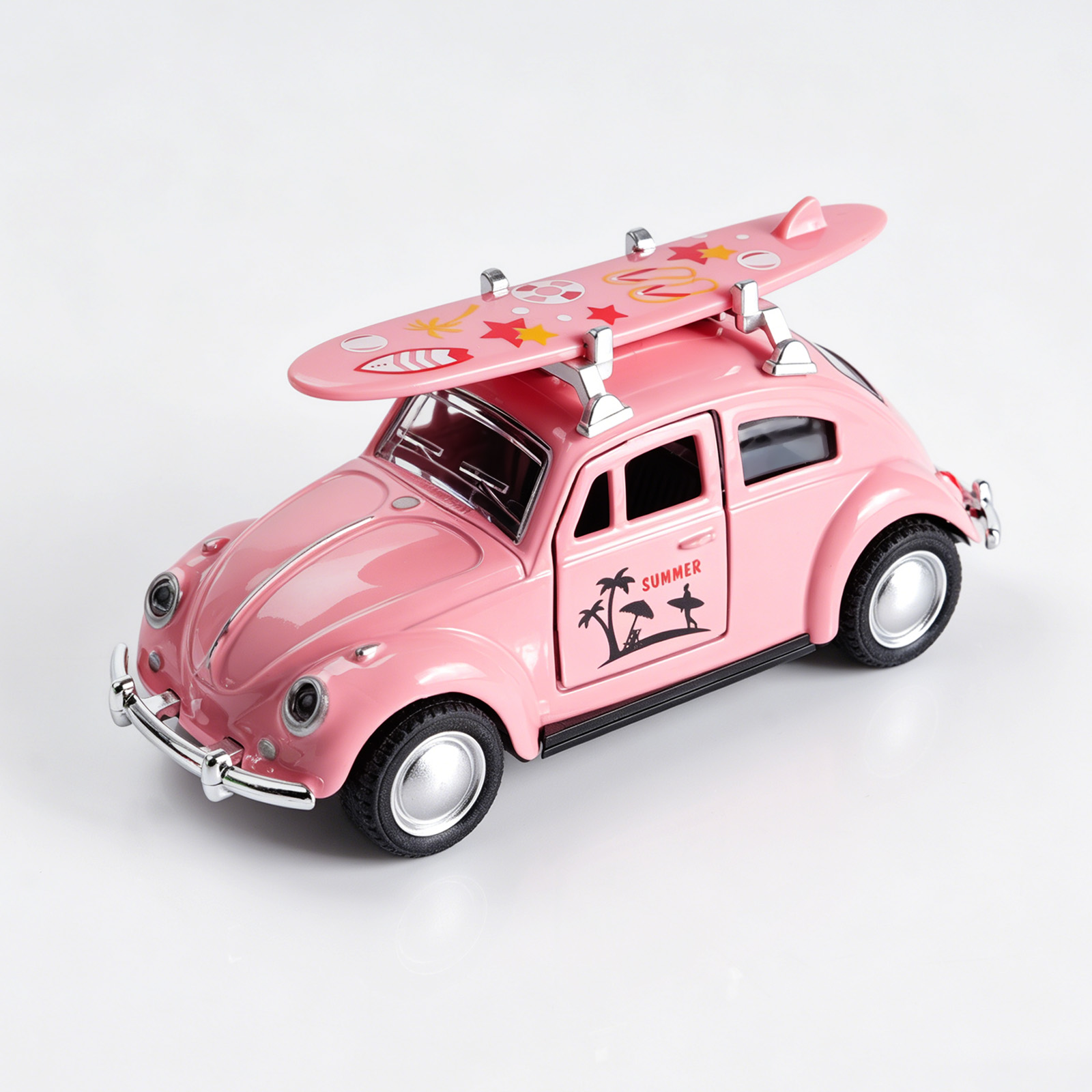 Online Educational Games For Kids - 1:36 Pink Volkswagen Beetle Diecast Car