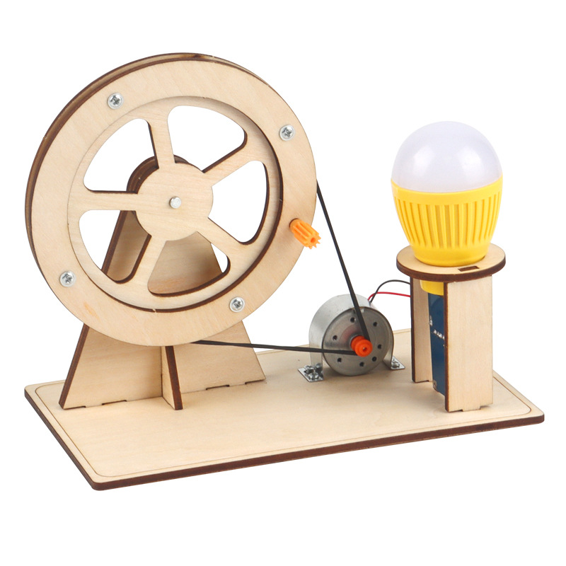 Kids Education App - Wooden Hand Generator Kids Science Toy