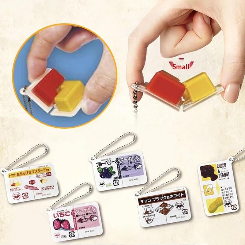 Online Educational Games For Kids - Mini Jam Snap Fidget Toys Food-Themed