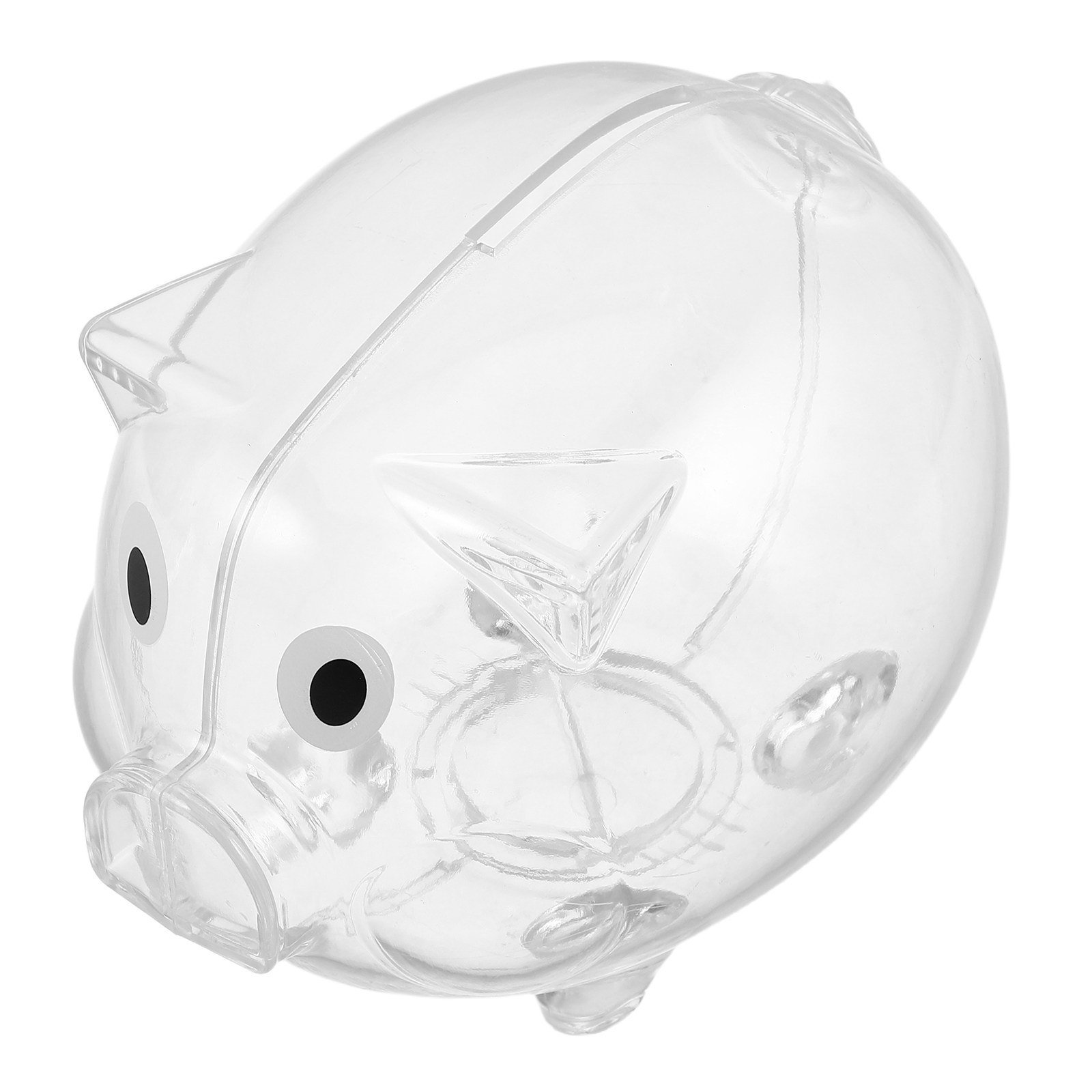 2Pcs Transparent Pig Money Ban - Kids Education Savings recension och pris