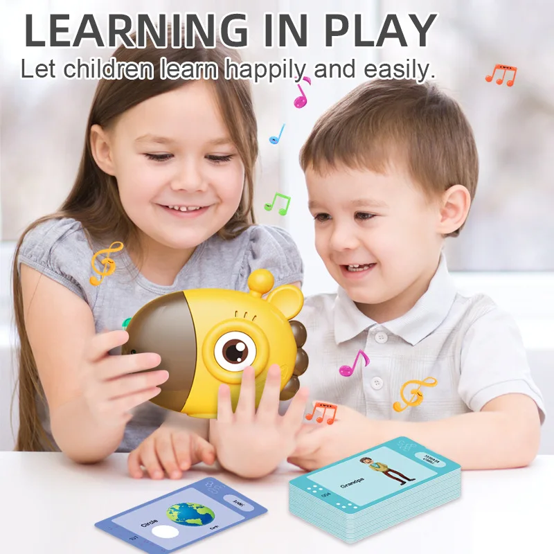Giraffe Flash Card Reader Sigh - Kids Education Words recension och pris