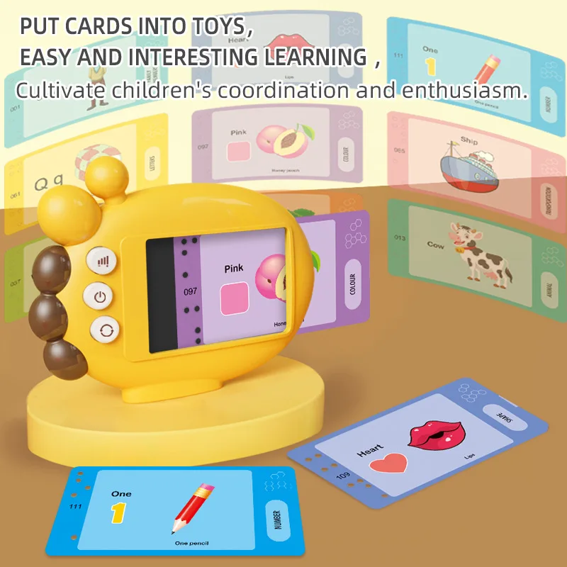 Giraffe Flash Card Reader Sigh - Kids Education Words recension och pris