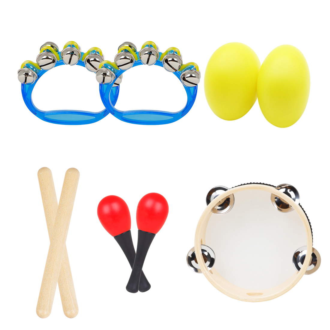 5Pcs Kids Orff Percussion Set  - Kids Education Bell recension och pris