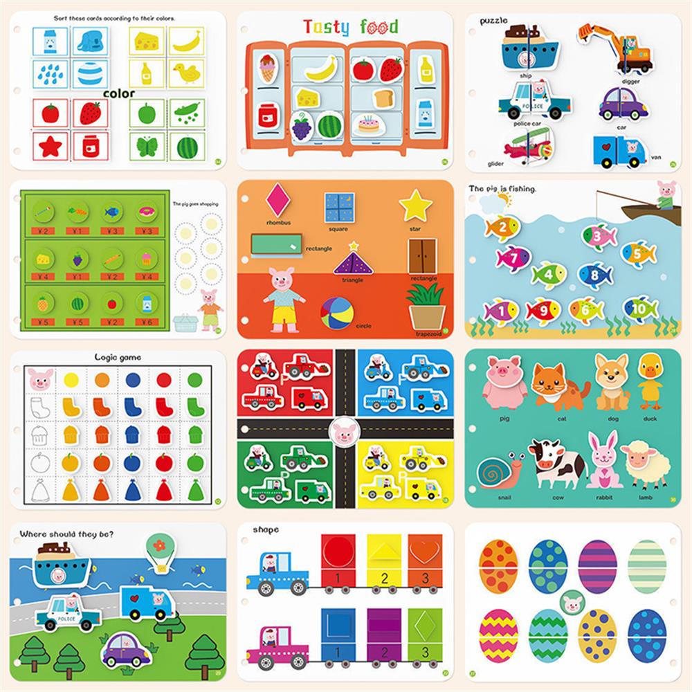 Baby Sticker Toy For Child Fir - Kids First Education recension och pris