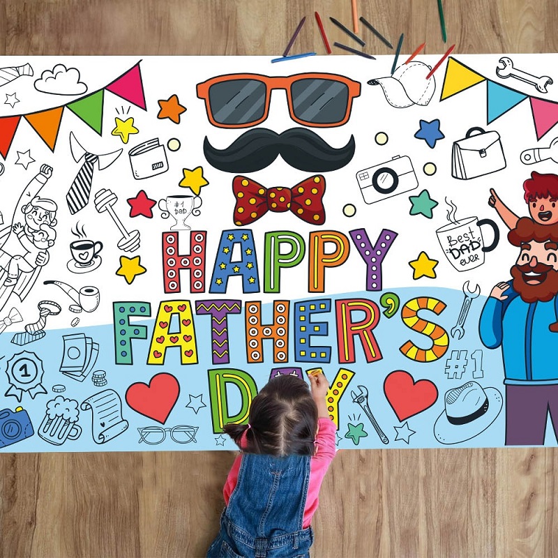 Happy Father's Day DIY Doodle  - Happy Kids Education recension och pris