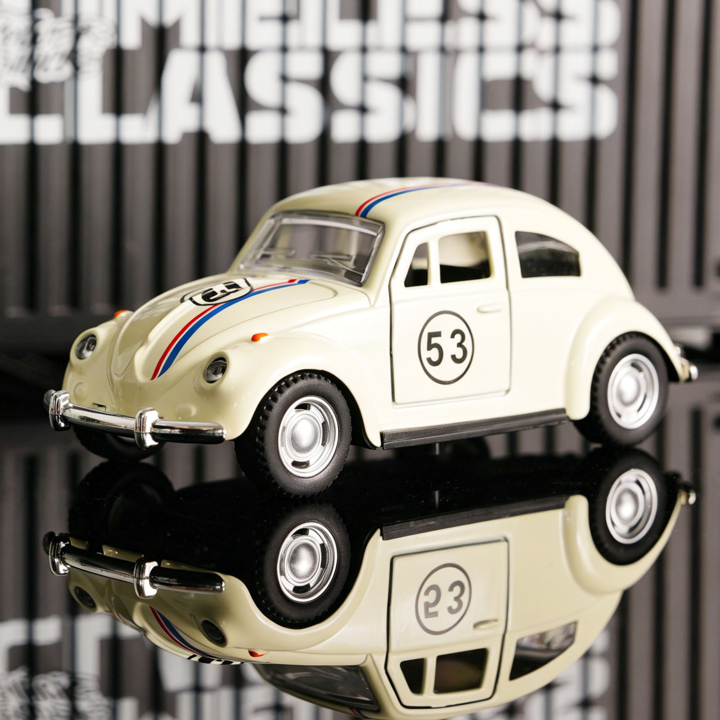 1:32 White No.53 Beetle Diecas - Online Educational Games For Kids recension och pris