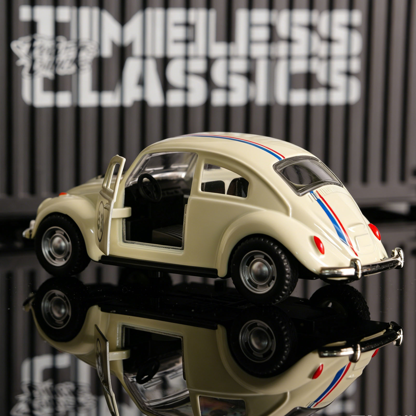 1:32 White No.53 Beetle Diecas - Online Educational Games For Kids recension och pris