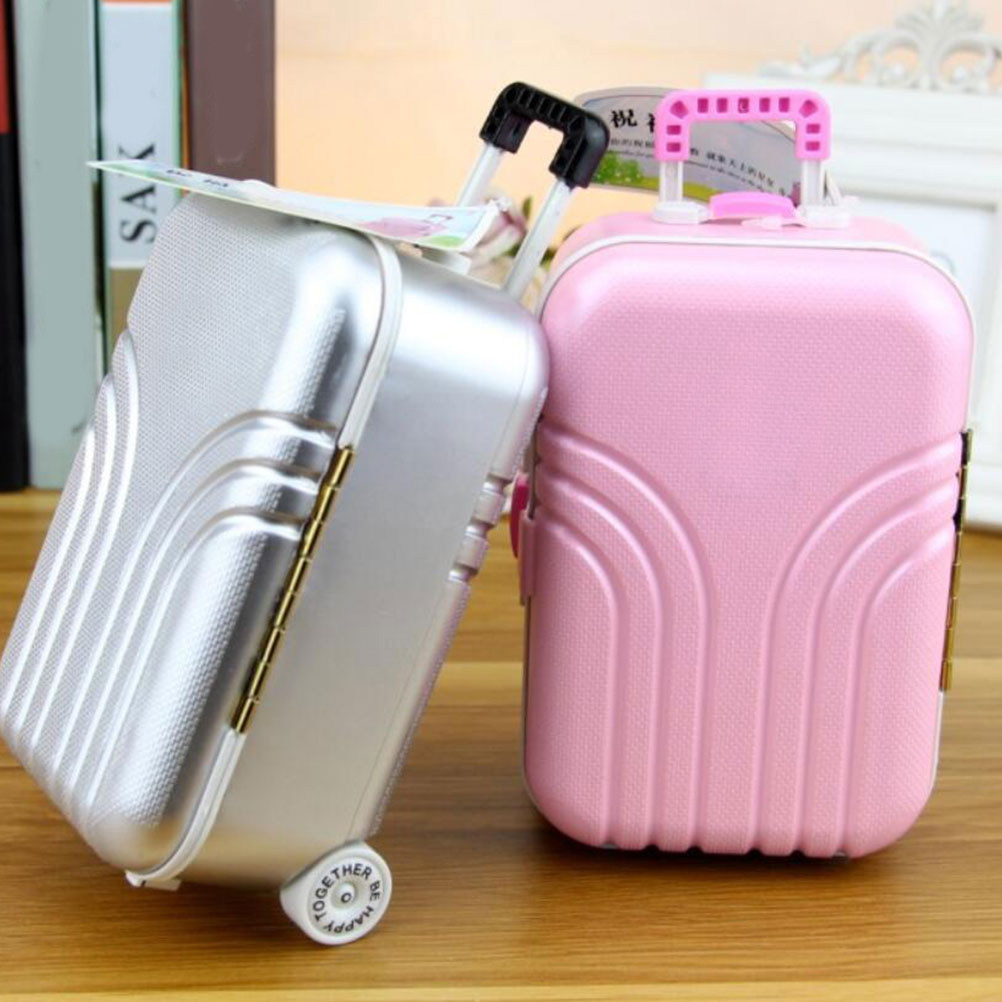 1Pcs Luggage Piggy Bank Plasti - Kids Education Savings recension och pris