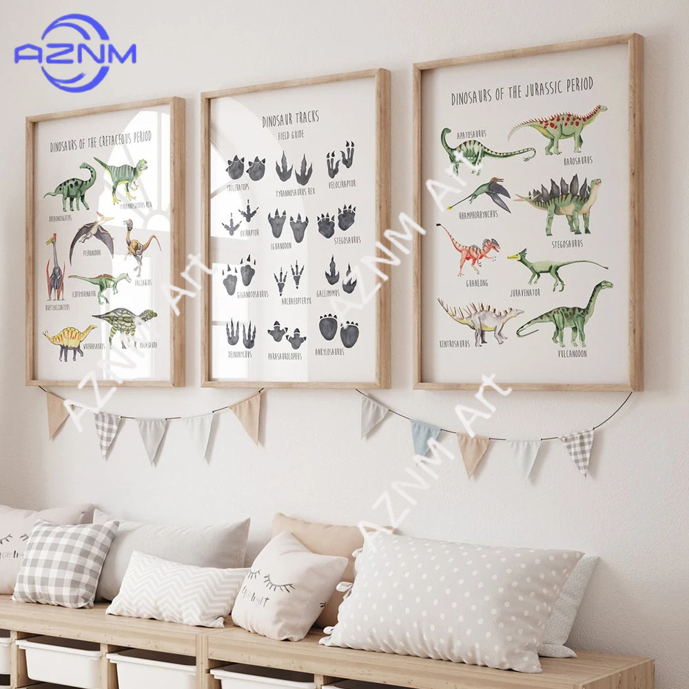 1/3PCS ，The cartoon dinosaur s - Kids Education Learning recension och pris