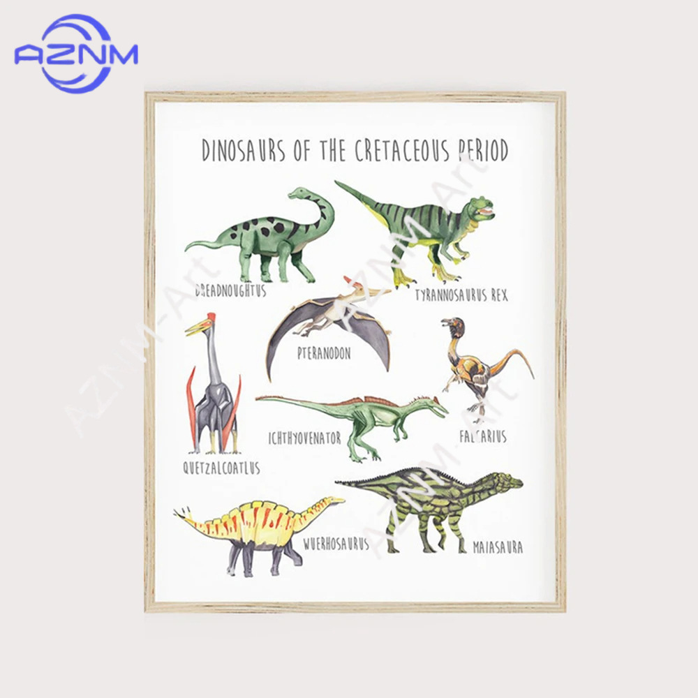 1/3PCS ，The cartoon dinosaur s - Kids Education Learning recension och pris