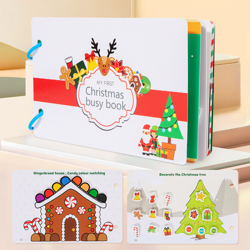 Montessori Baby Busy Book Hall - Kids First Education recension och pris