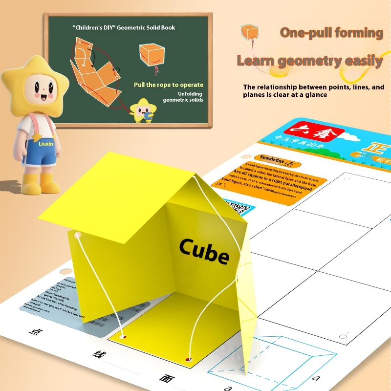 Spatial Thinking Training DIY  - Kids Education Book recension och pris