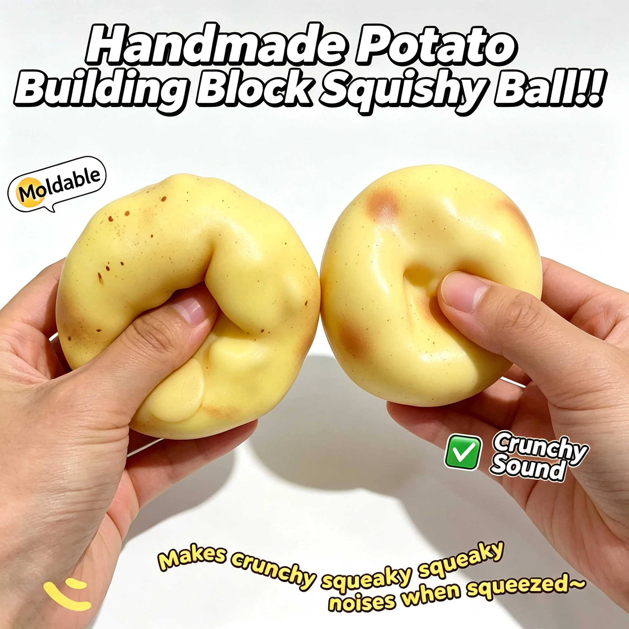 Crunchy Potato Squishy Stress  - Online Educational Games For Kids recension och pris