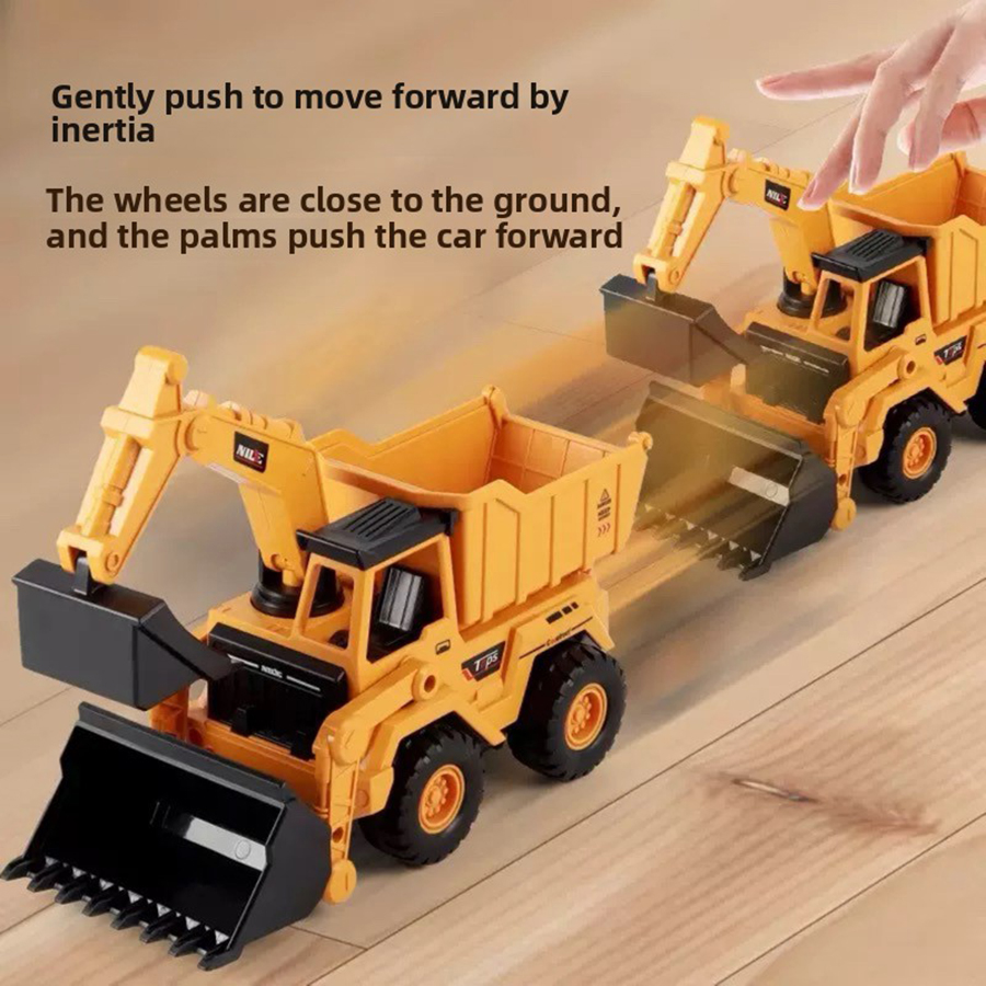 1pcs Excavator Truck Model Toy - Kids Education App recension och pris