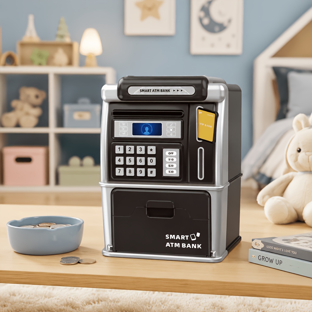 Smart ATM Piggy Bank, Automati - Kids Education Savings recension och pris