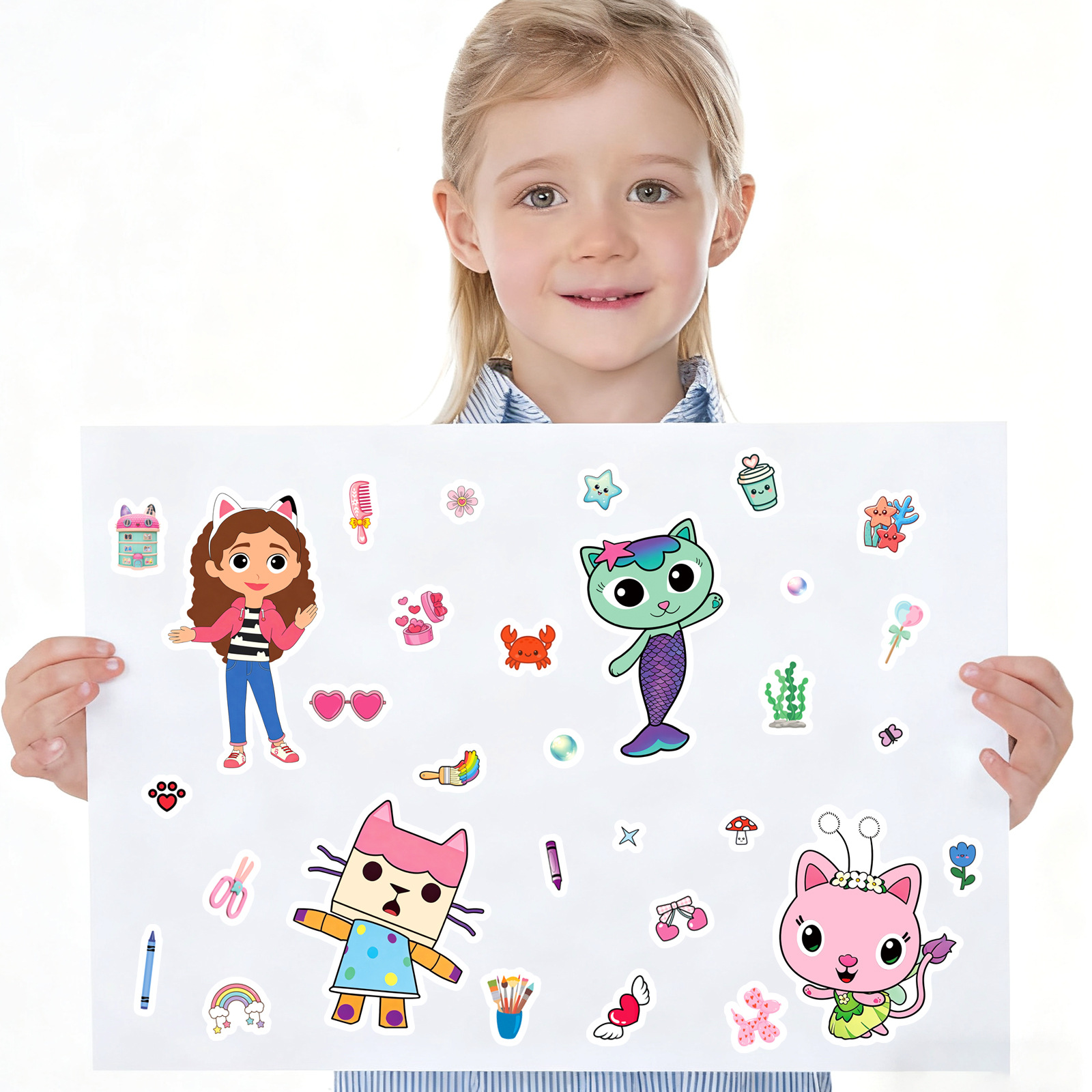 8/16Sheets Gabby's Dollhouse M - Kids Education App recension och pris