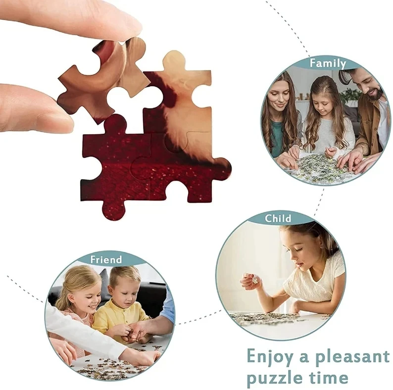 500-2000 Pieces Jigsaw Puzzle  - Kids Heaven Education recension och pris