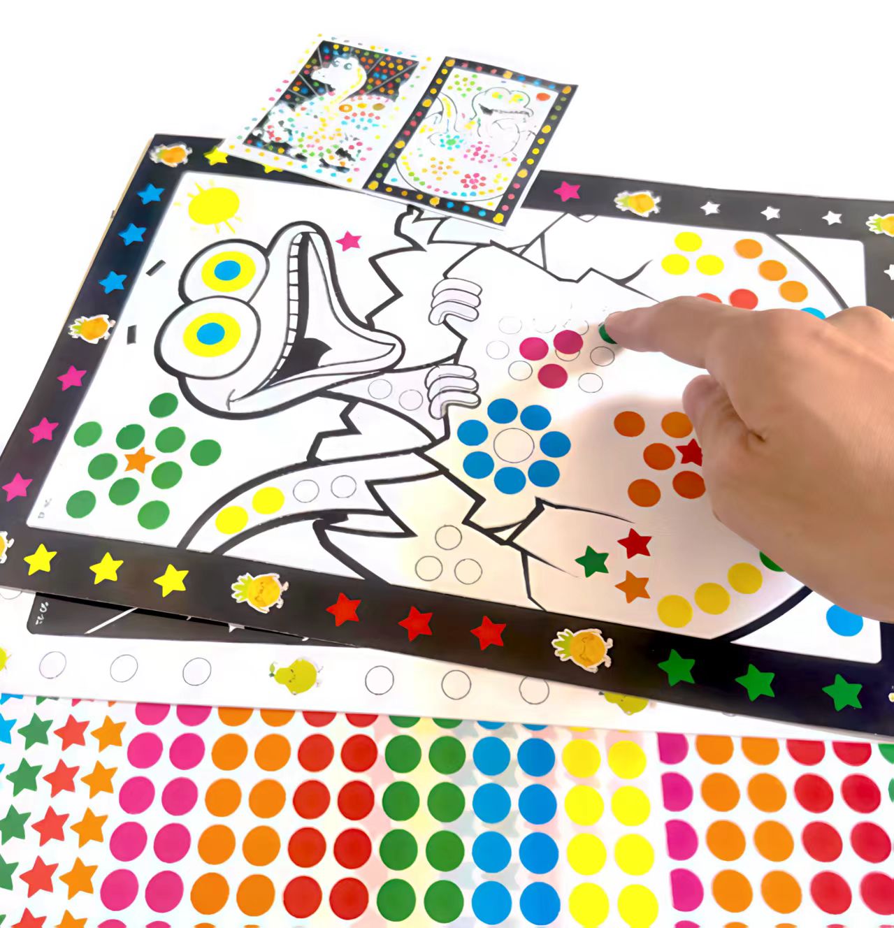 6/10 Sheets/Lot Cute Cartoon A - Happy Kids Education recension och pris
