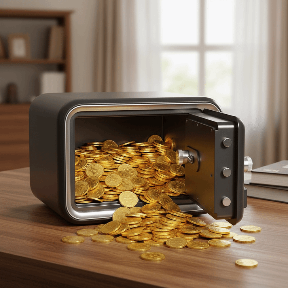 Password Lock Kids Piggy Bank  - Kids Education Savings recension och pris