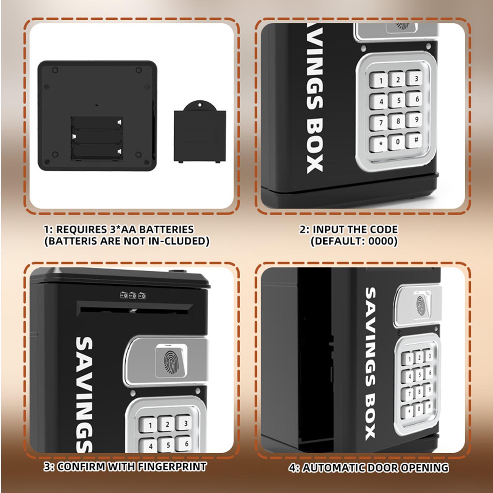 Safe Box For Kids Bank Safe El - Kids Education Savings recension och pris