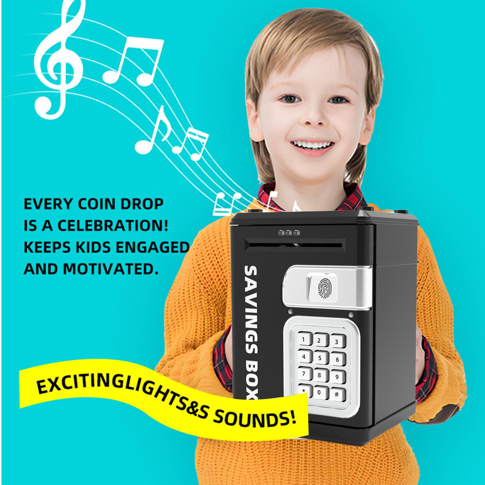 Safe Box For Kids Bank Safe El - Kids Education Savings recension och pris