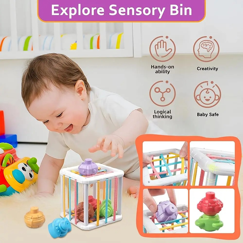 Rainbow Colorful Montessori Sh - Kids Education Learning recension och pris