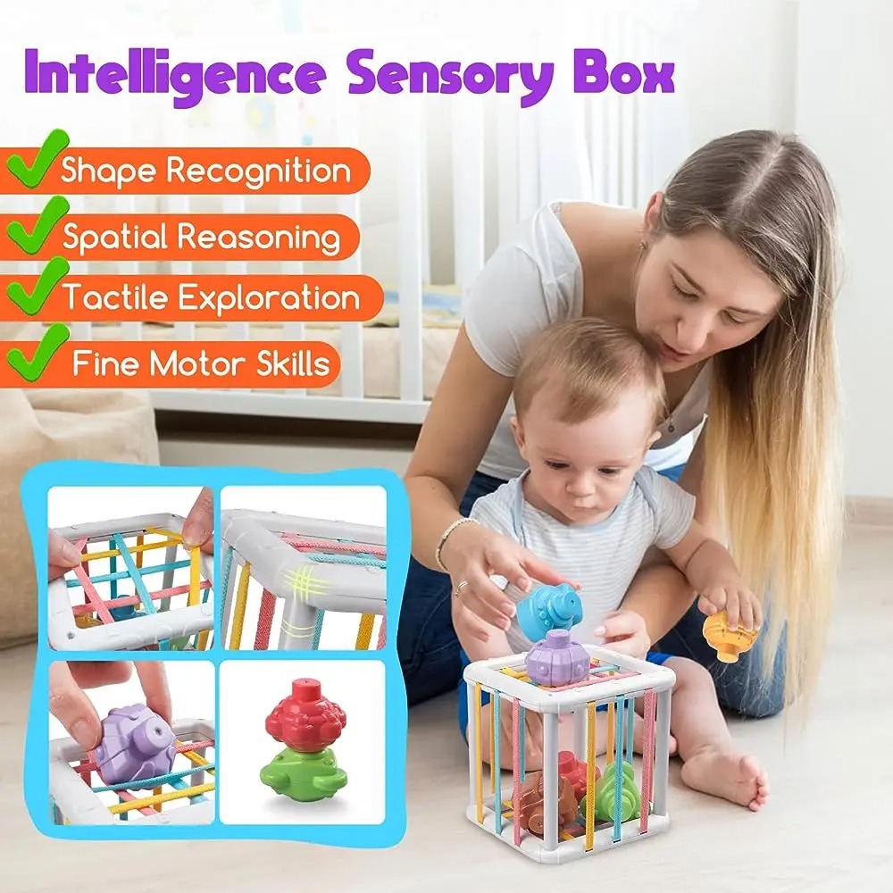 Rainbow Colorful Montessori Sh - Kids Education Learning recension och pris