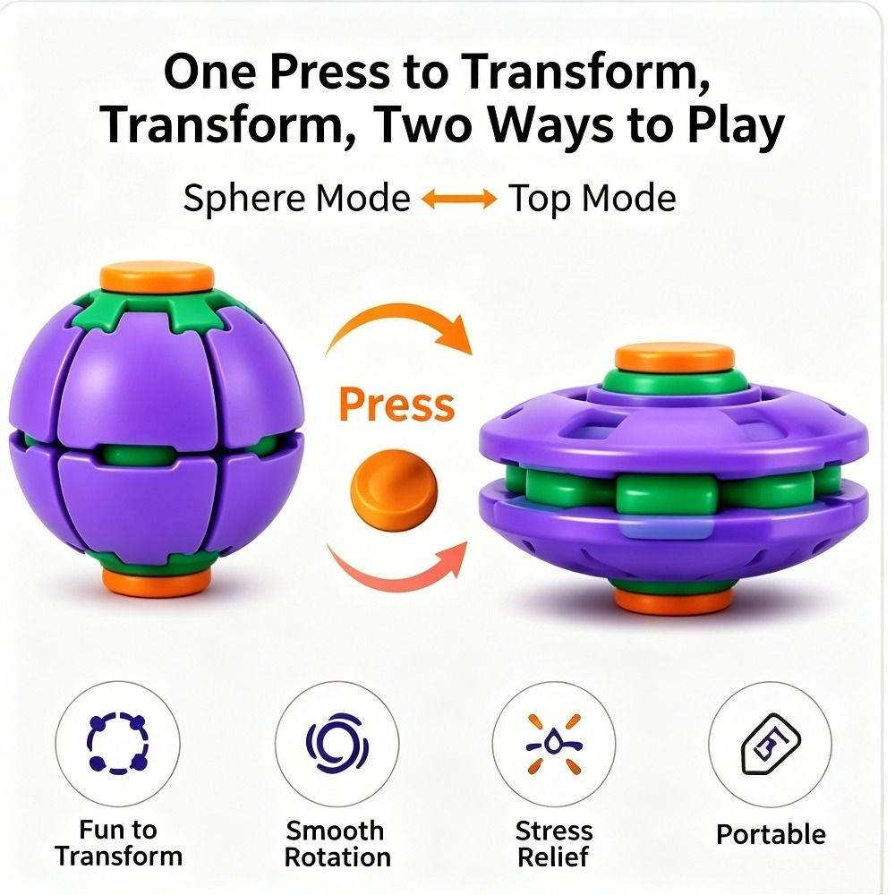Transforming Fidget Spinner Ba - Online Educational Games For Kids recension och pris