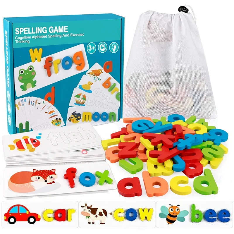 Montessori Words Toys See And  - Kids Education Words recension och pris