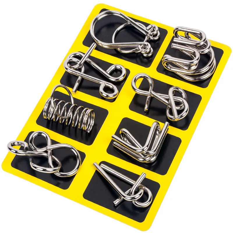 8PCS/Set Metal Montessori Wire - Kids Education App recension och pris