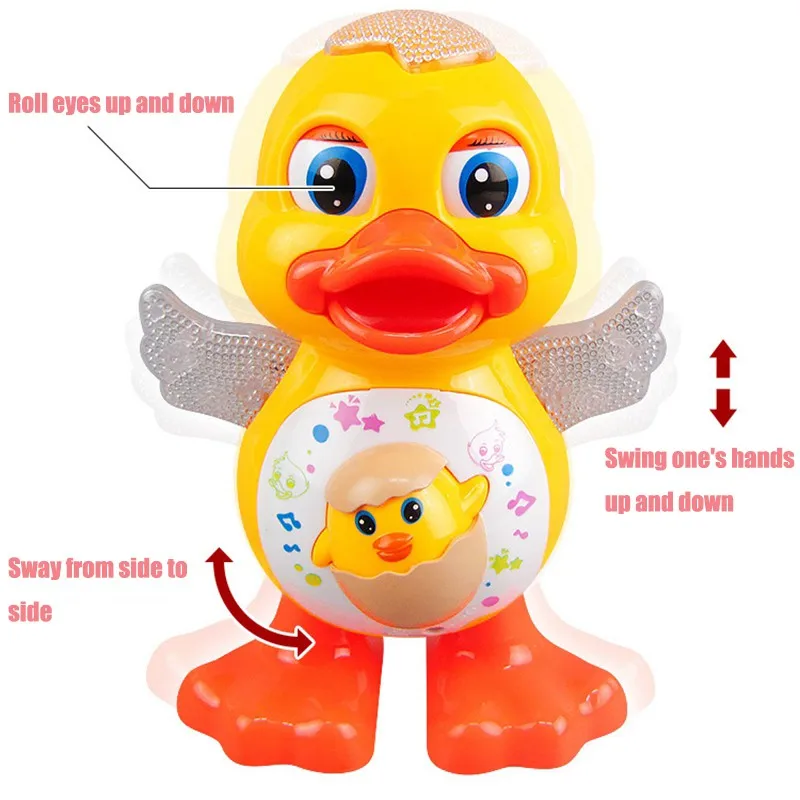 Electric Dancing Duck Toy Inte - Kids Education Yes recension och pris