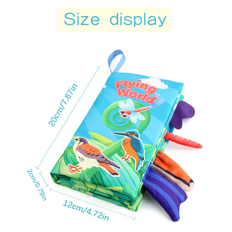 New Baby Cloth Books Visual an - Kids Education Book recension och pris