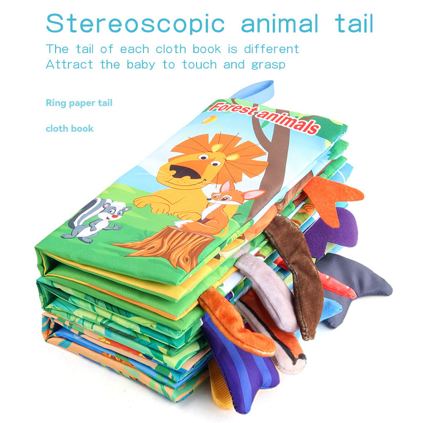 New Baby Cloth Books Visual an - Kids Education Book recension och pris