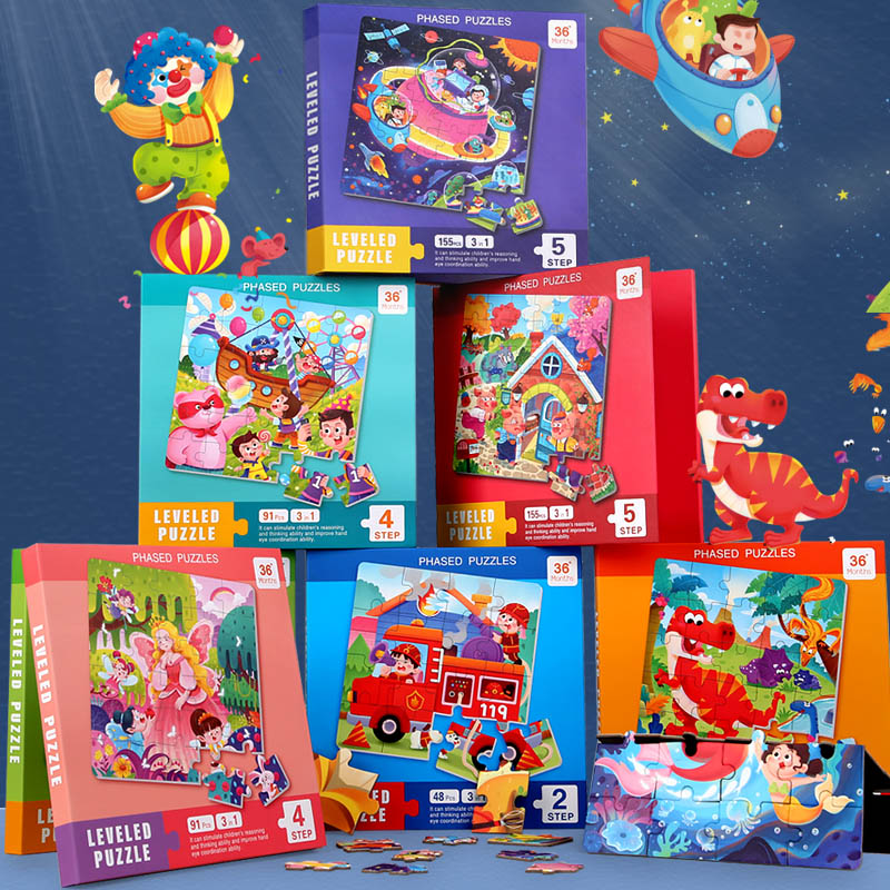 Kids Magnetic Wooden Puzzle Ca - Kids Education Book recension och pris