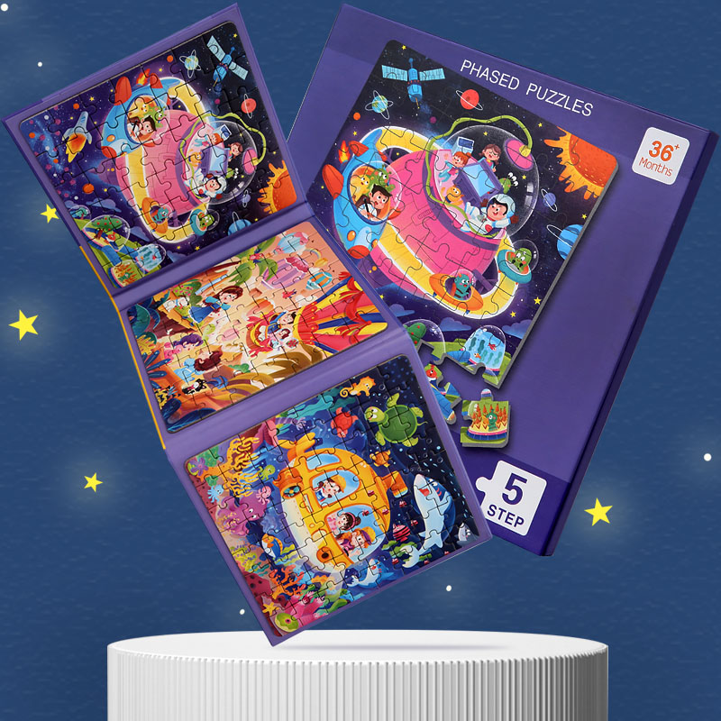 Kids Magnetic Wooden Puzzle Ca - Kids Education Book recension och pris