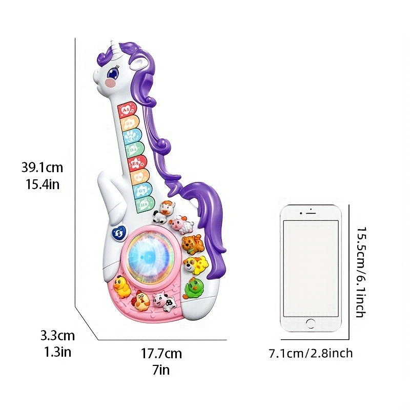 Baby Musical Unicorn Toys Educ - Kids First Education recension och pris