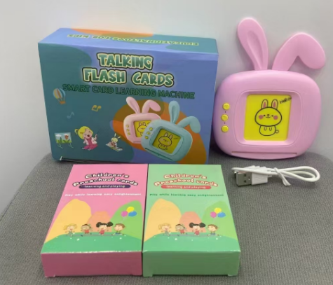 Cute Rabbit Talking Flash Card - Kids Education Words recension och pris