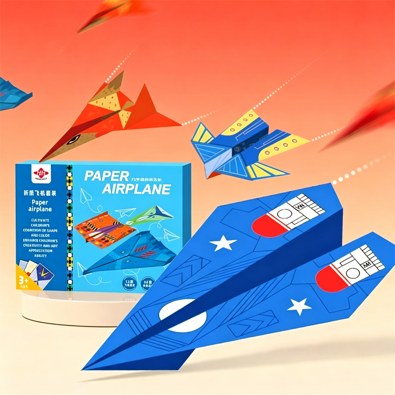 36 Sheets Paper Airplane Origa - Kids Education Learning recension och pris