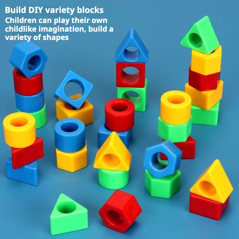Montessori Geometric Shape Sor - Kids Education Learning recension och pris