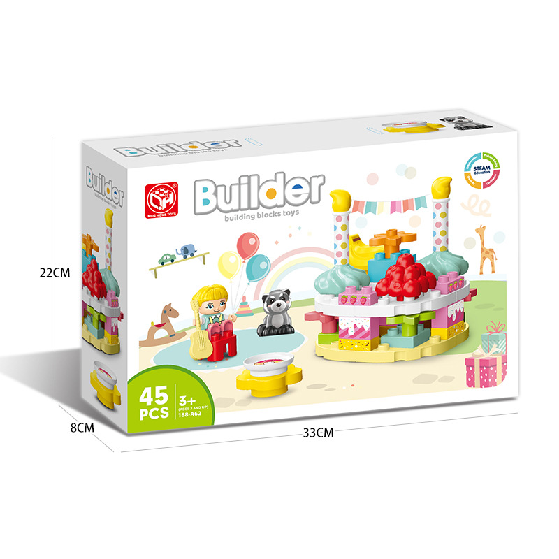 45pcs/set Creative Happy Birth - Happy Kids Education recension och pris