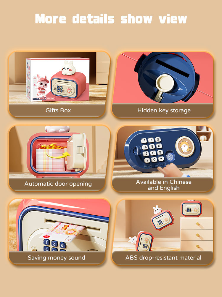 Electronic Pos Savings Piggy B - Kids Education Savings recension och pris