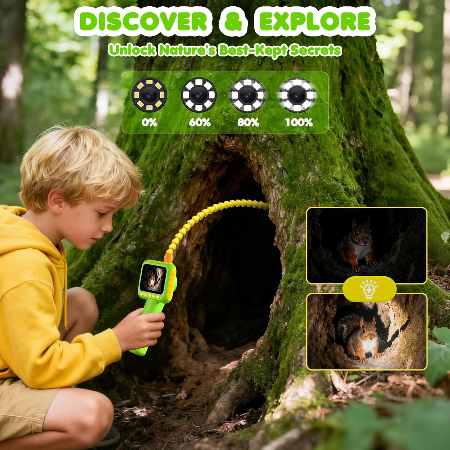 Endoscope for Kids, Borescope  - Kids Education Yes recension och pris