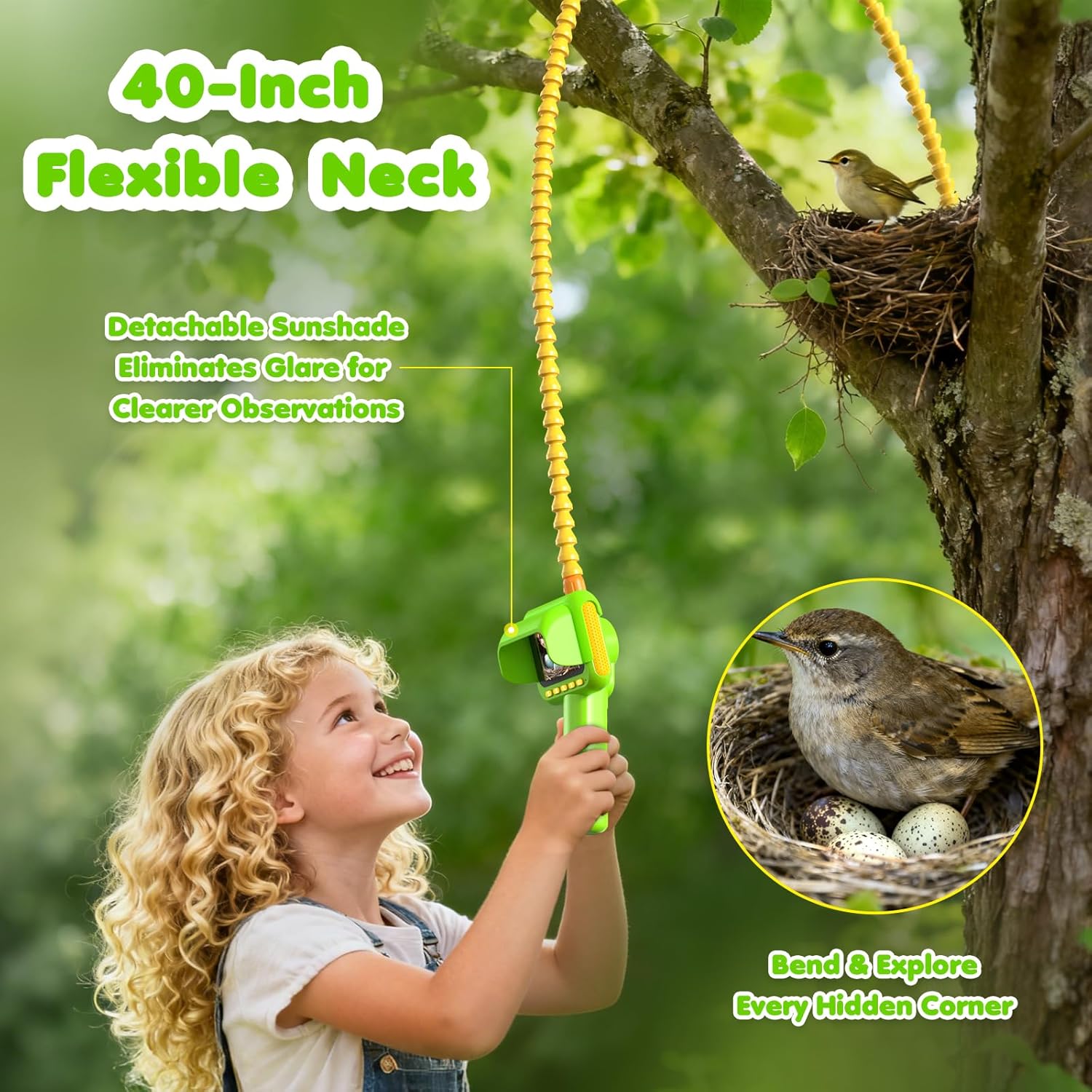 Endoscope for Kids, Borescope  - Kids Education Yes recension och pris