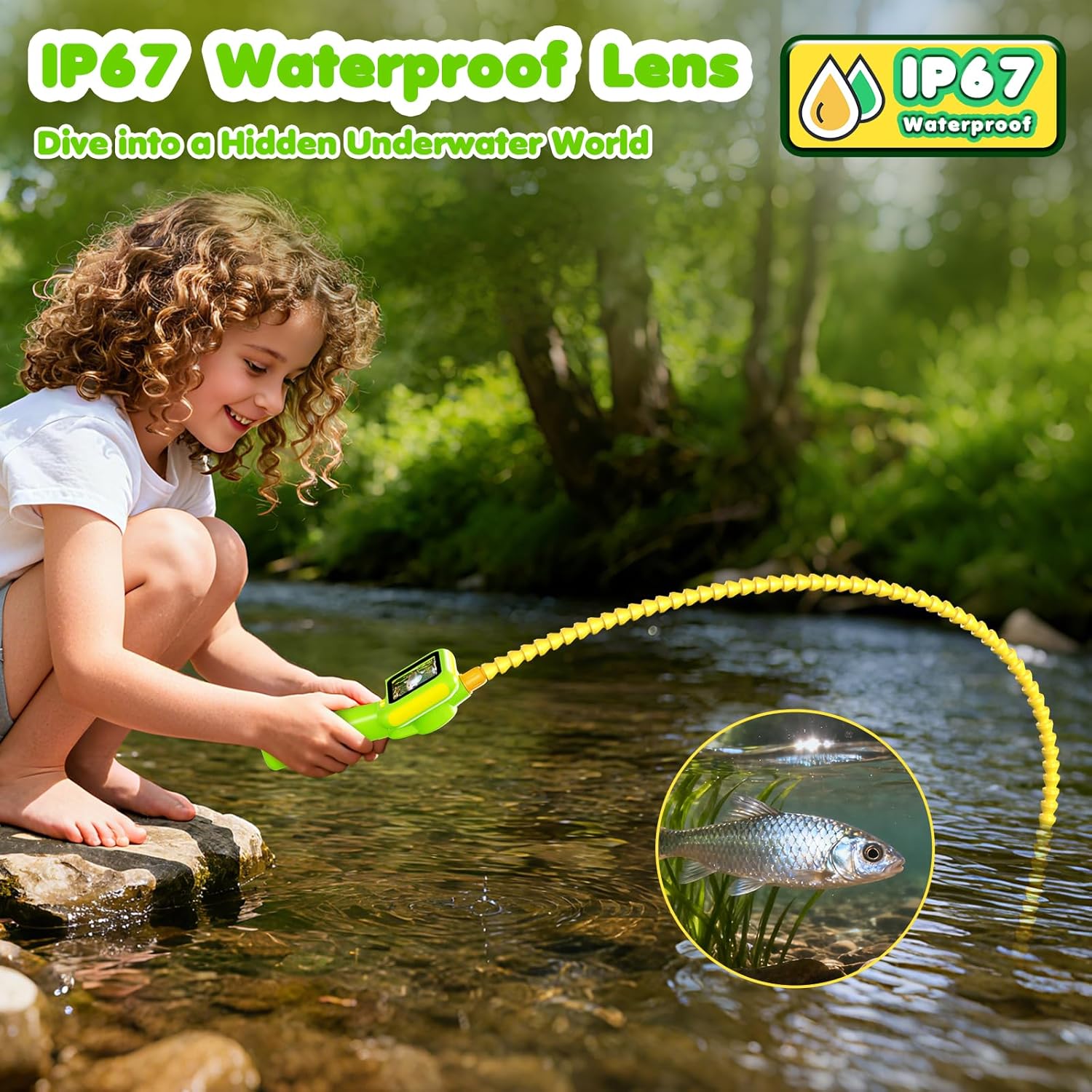 Endoscope for Kids, Borescope  - Kids Education Yes recension och pris