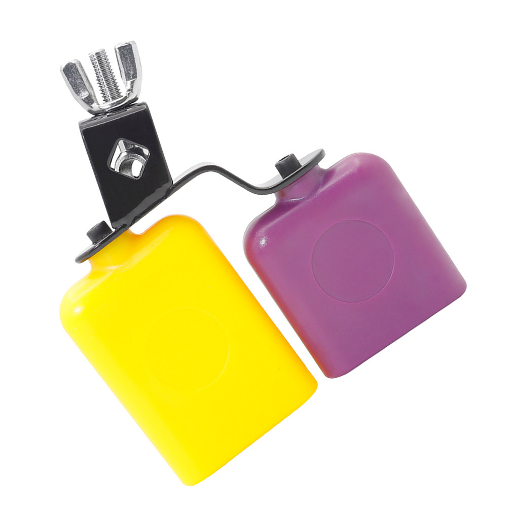 Yellow Purple Square Wooden Fi - Kids Education Bell recension och pris
