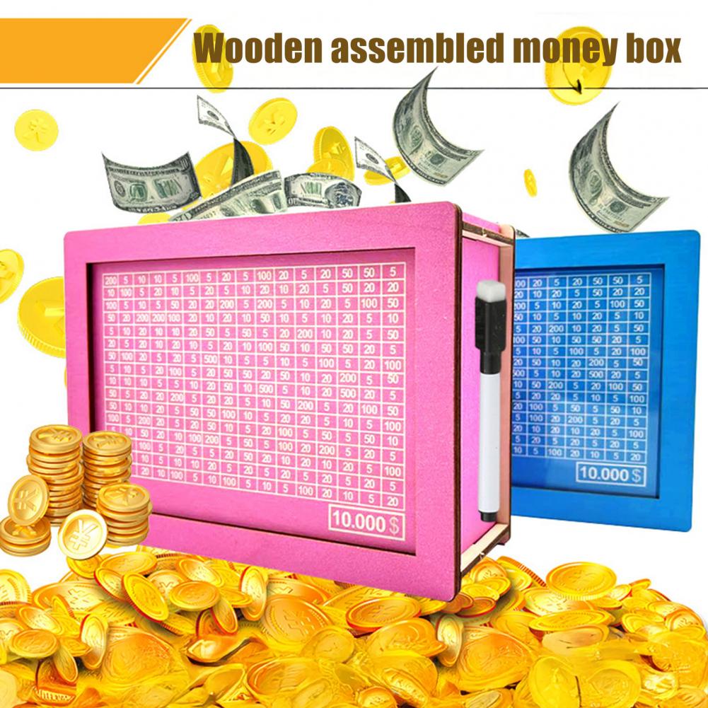 Eco-friendly Savings Bank Wood - Kids Education Savings recension och pris