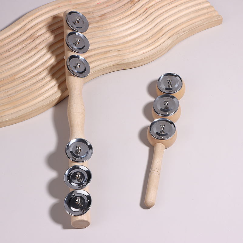 //1PC new Orff Wooden Hand 3/6 - Kids Education Bell recension och pris
