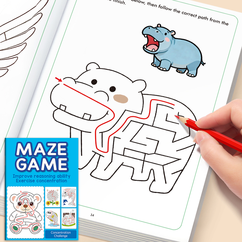Maze Fun Drawing Book for Kids - Kids Definition Of Education recension och pris