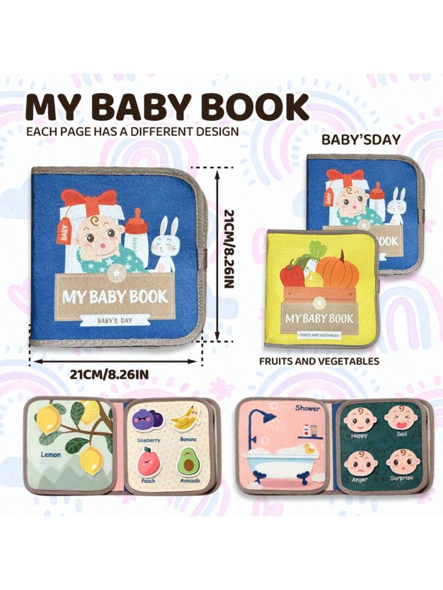 Montessori Baby Busy Book,Baby - Kids Education Book recension och pris